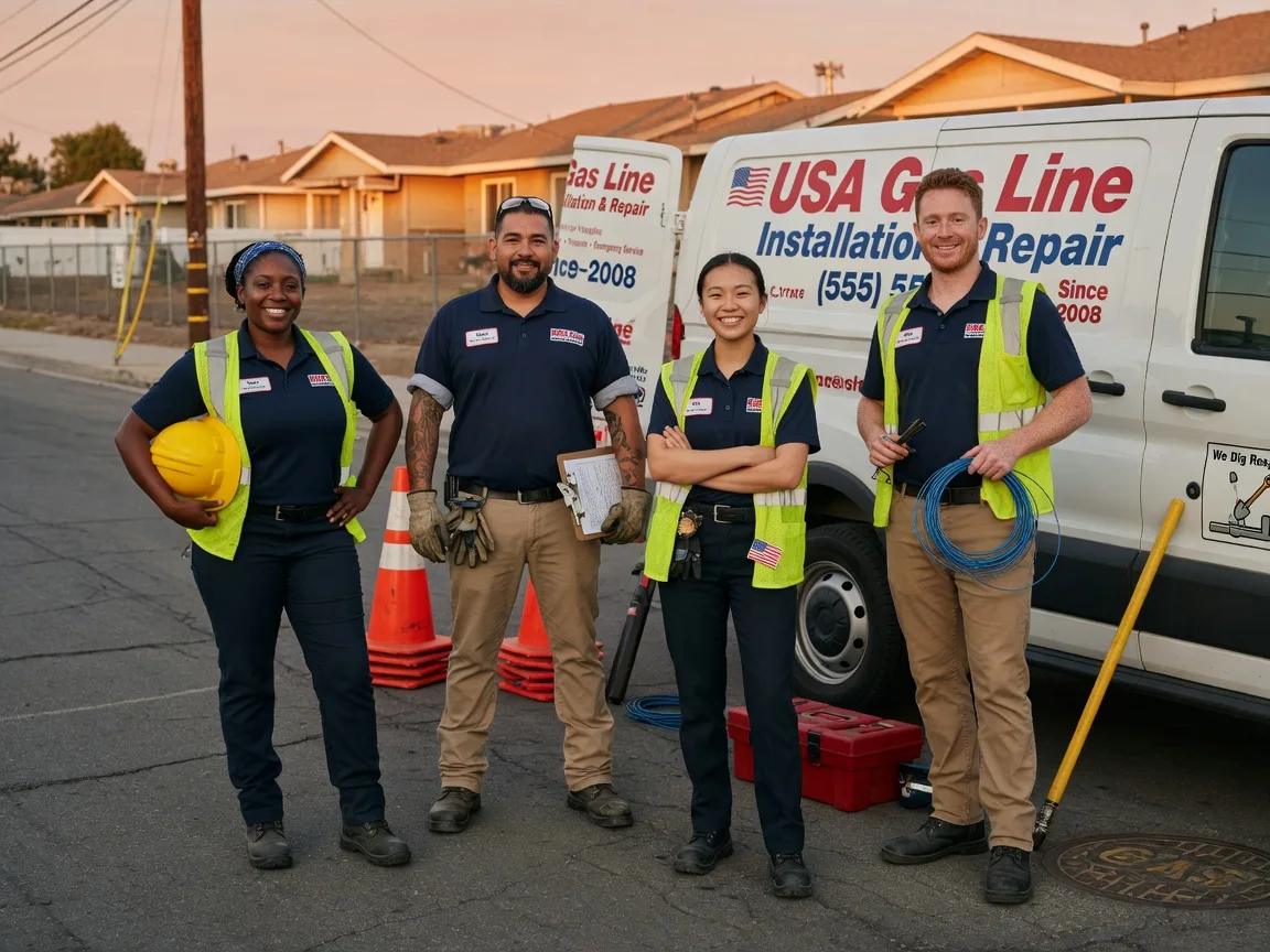 Gas Line Installation company in Cuero, TX